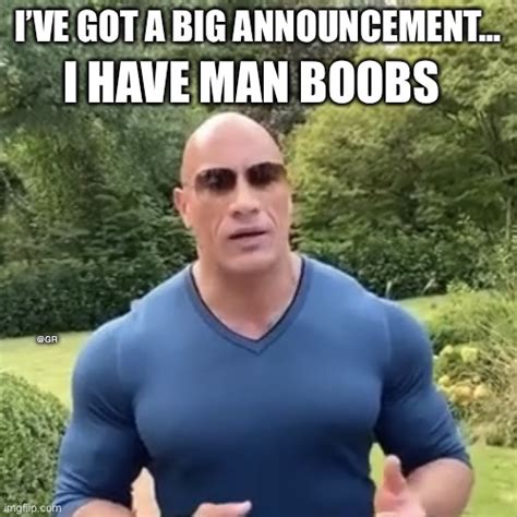 man boobs meme